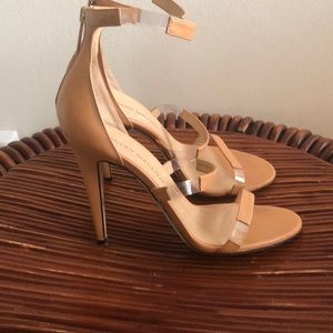 Tamara Mellon frontline in Napa leather and pvc
